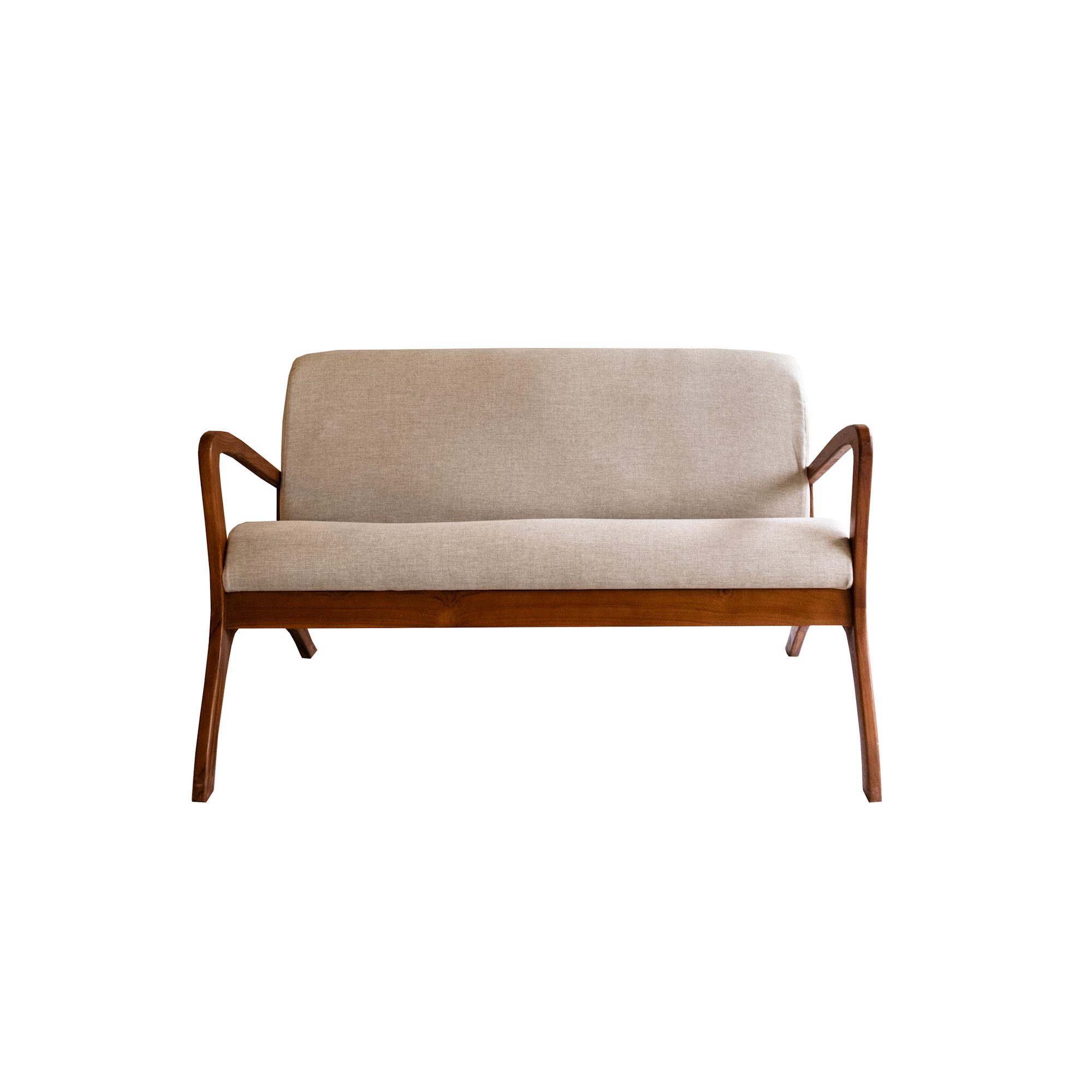 teak wood 2 seater jessie