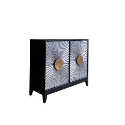 teakwood cara cabinet side view