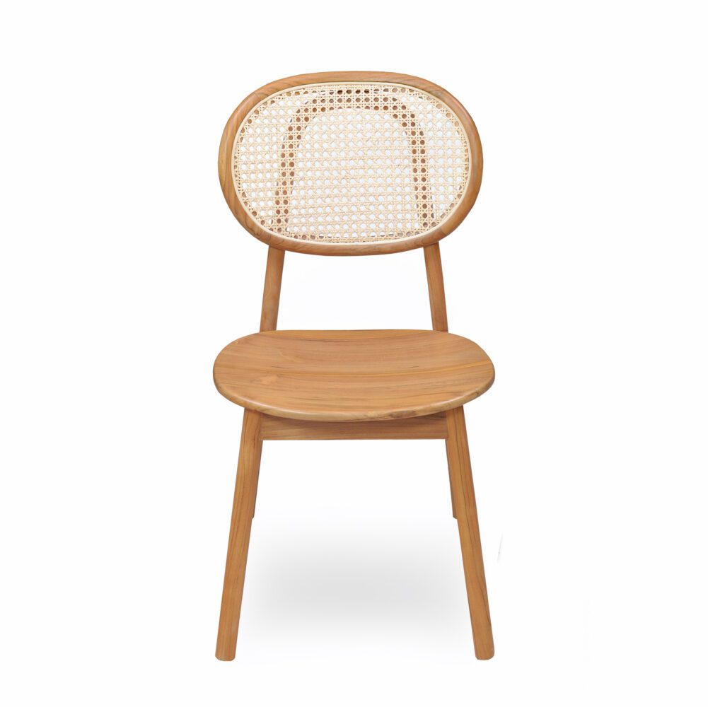 Beki Dining Chair Natural Solid wood