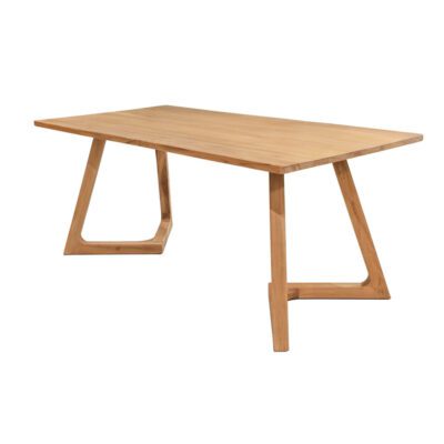 Alfey teak wood dining table