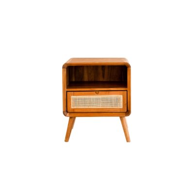 ayla rattan side table