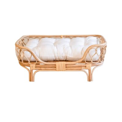 isabel rattan dog bed