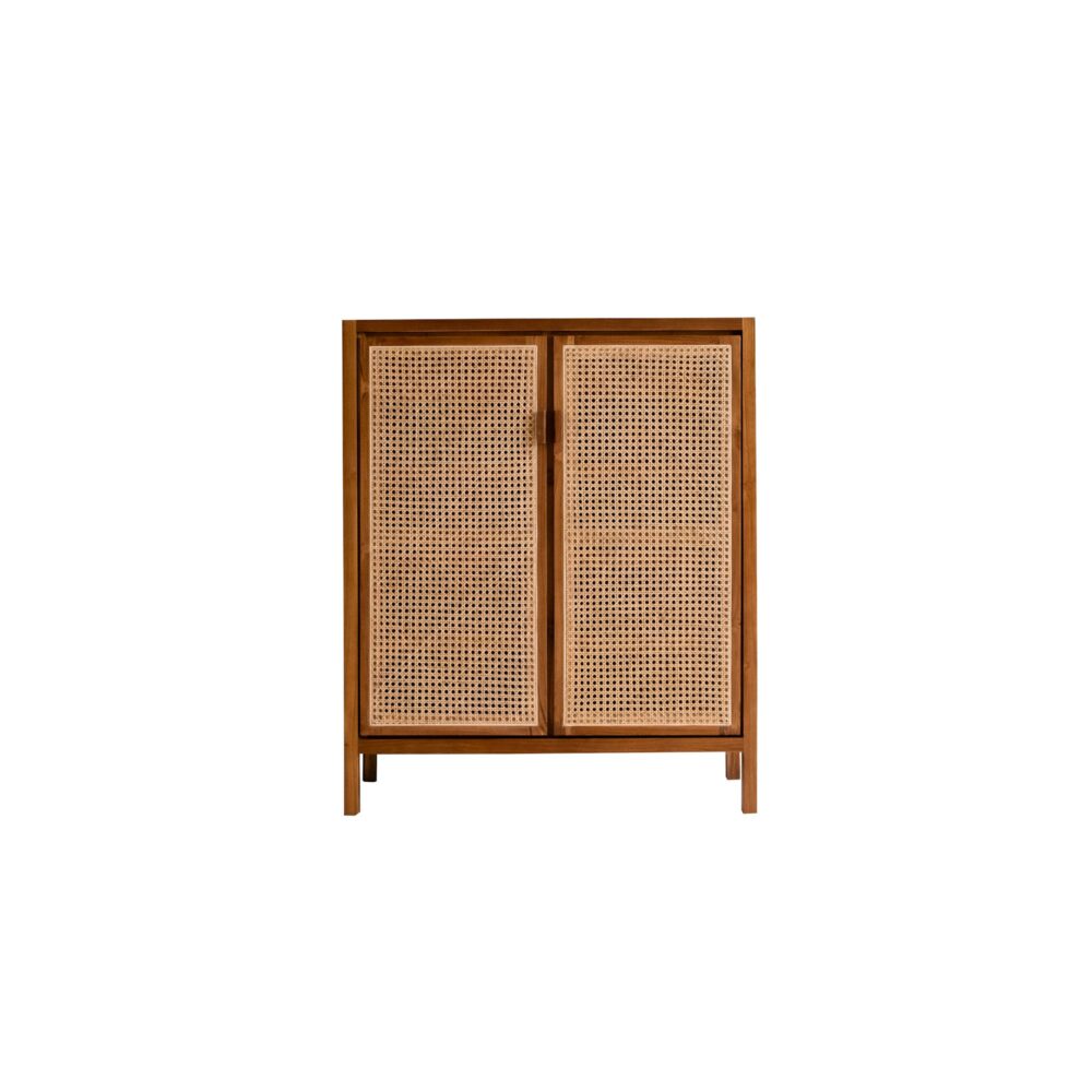 luke teakwood shoe cabinet