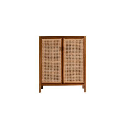 luke teakwood shoe cabinet