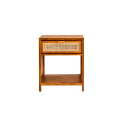 rattan side table zeny