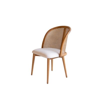 natural chicken rattan chair reika
