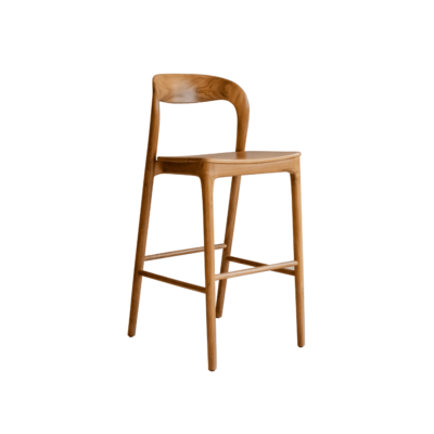 suny bar rattan chair side view