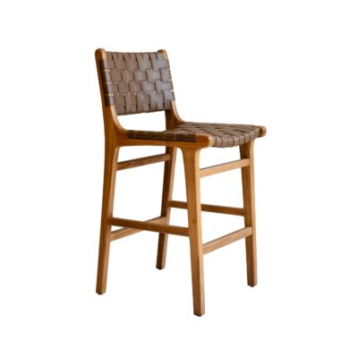 teak wood kimora bar chair