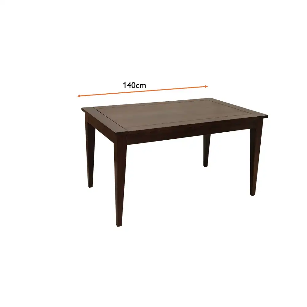 teakwood devyn extendable dining table