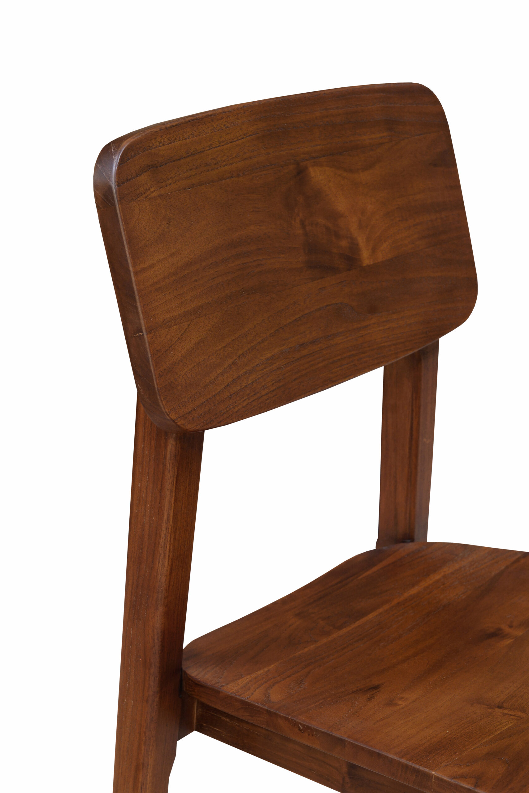 naomi dark wooden dining chair