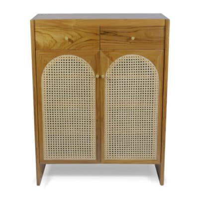rattan shoe cabinet mika