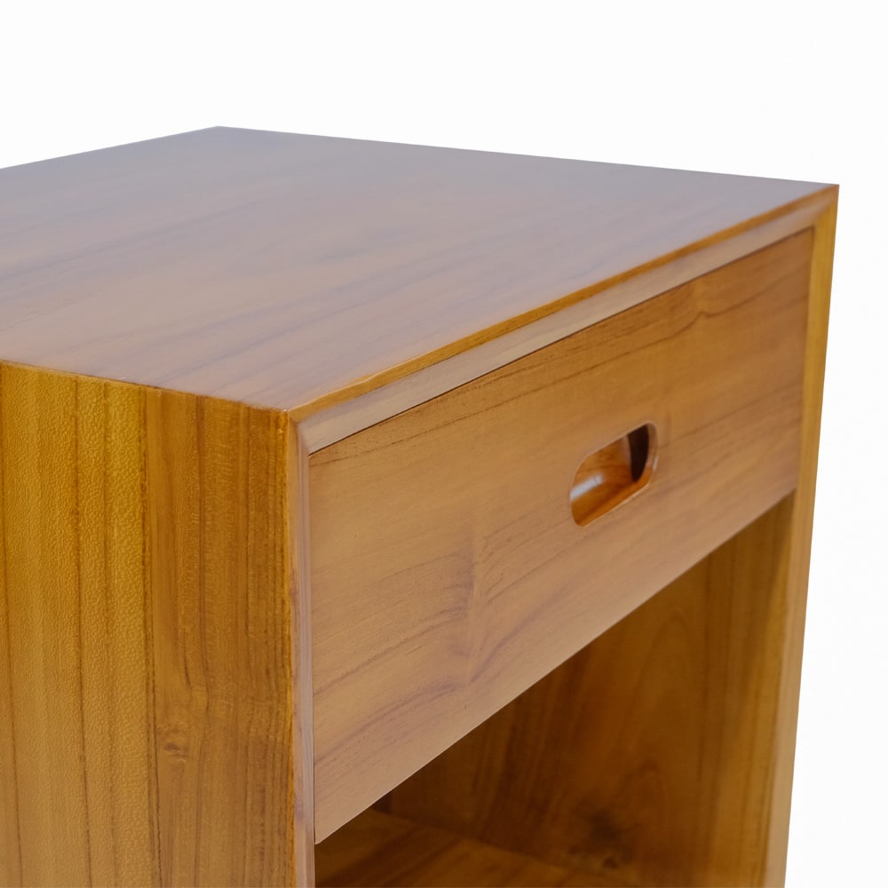 Evan Side Table 4 teak wood side table evan