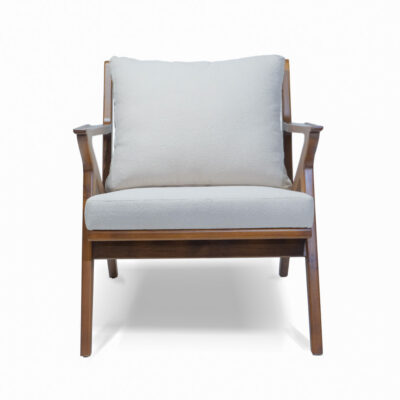 teakwood benny lounge chair