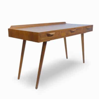 teak wood console table walnut velyn